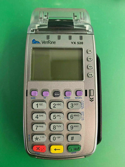 VeriFone VX520 CTLS - Credit Card Machine* Standard Keypad / 8VDC - 2.25A  #D833