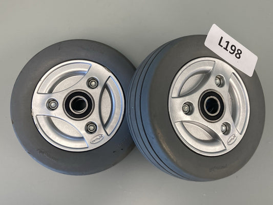 6" Caster Wheels Assembly for the Permobil M300 Power Wheelchair #L198