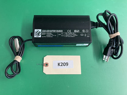 24V 4A HP8204B Battery Charger for Drive Pride, Invacare & Golden Scooters #K209