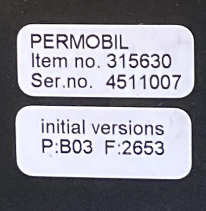 Permobil ICS Switchbox Power Seat Control Keypad 315630 - 1828839 - #L186