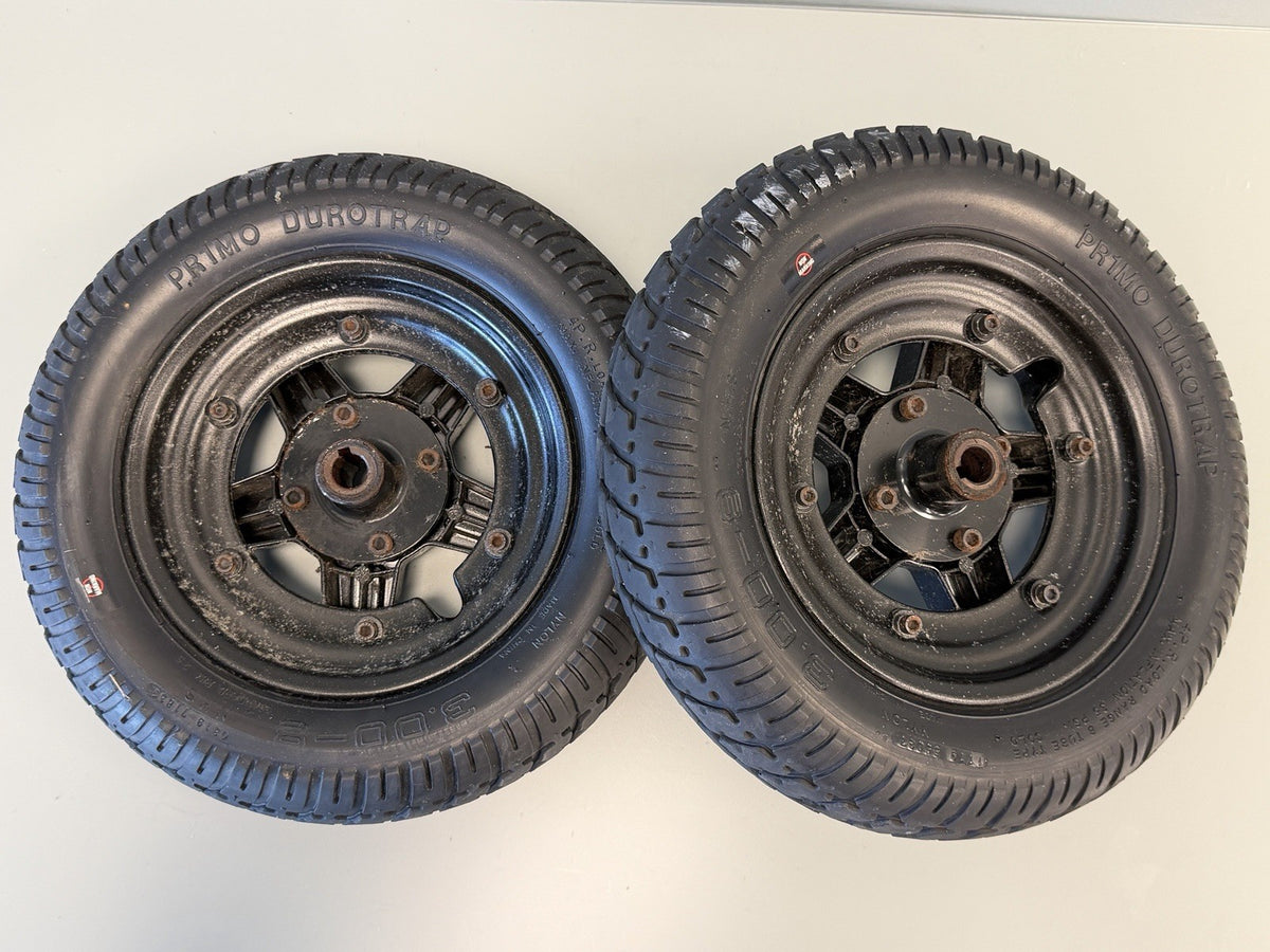 Set of 2 Drive Wheels for the Pride Jazzy Elite HD & Pride Jazzy Elite 14 #L234