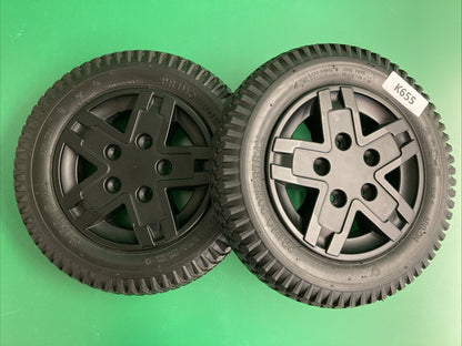 Drive Wheel Assembly for Quantum 4Front & Edge 3 Powerchairs -FULL TREAD* #K655