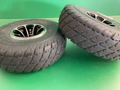 MINT* Dark Gray Drive Wheel Assembly for the Jazzy & Quantum J6 Wheelchair #J637