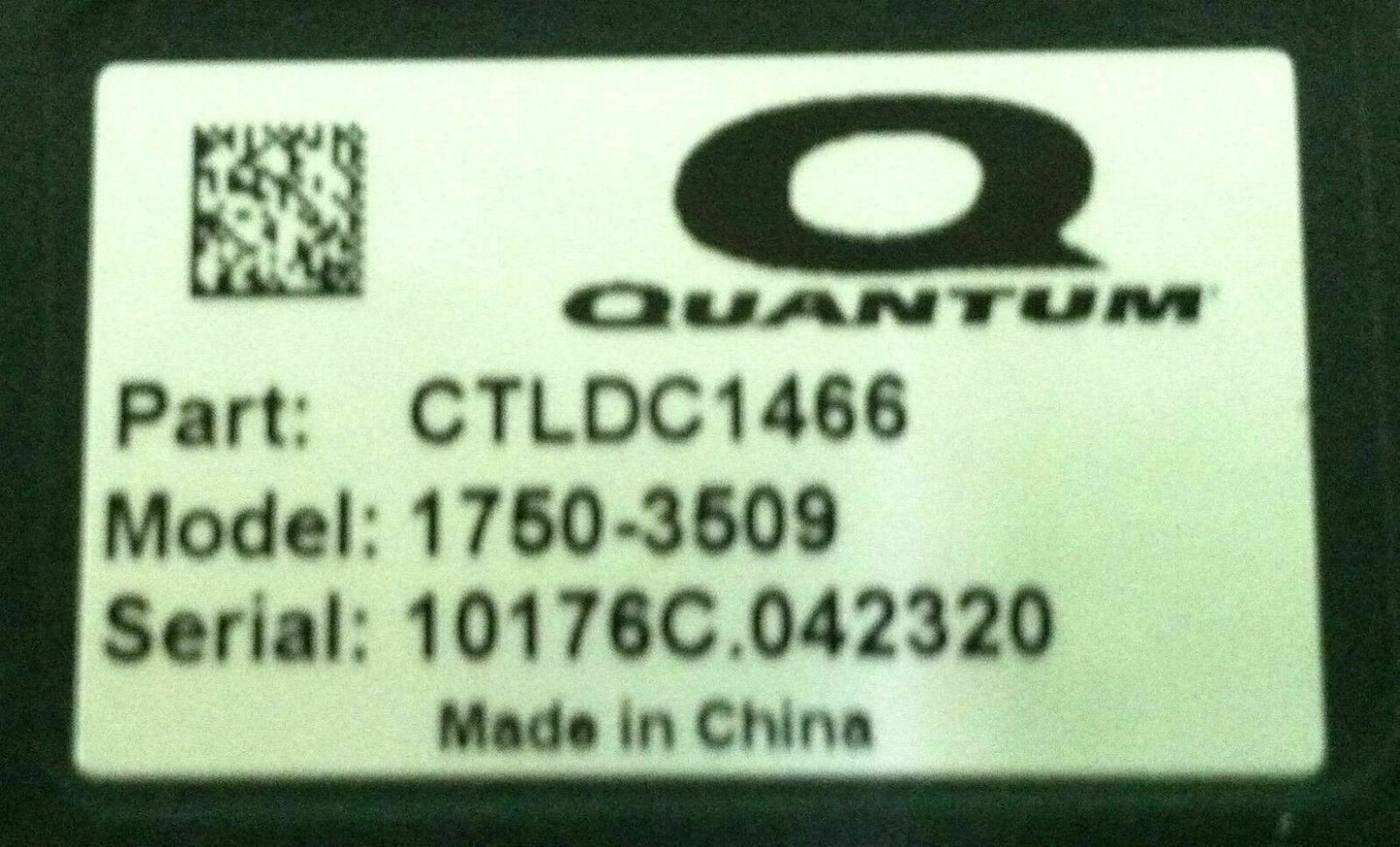 Control Module for Pride Quantum Model 1750-3509 Part CTLDC1466 #6173