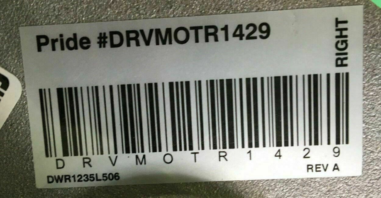 L & R Motors for Pride Jazzy Select Elite ES DRVMOTR1428 /1429 #C039