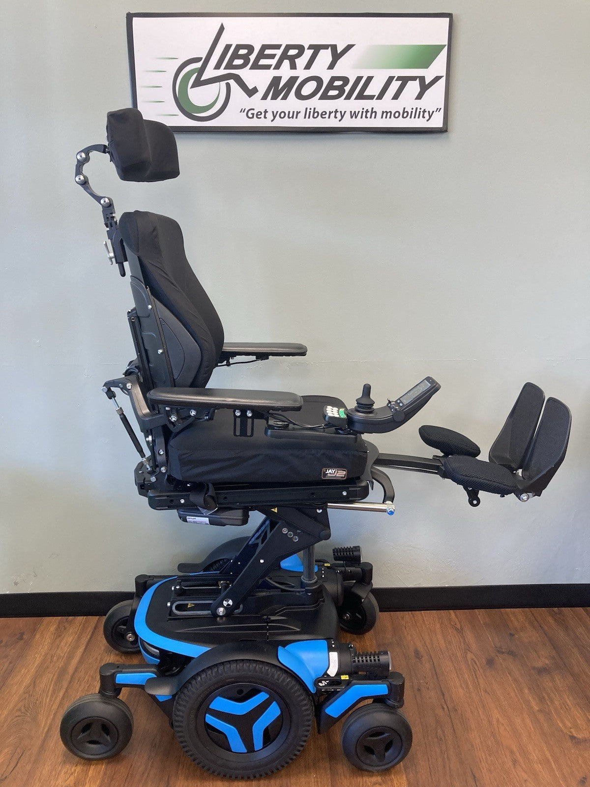 2025 Permobil M3 Wheelchair w/ Power Elevate, Tilt, Recline, Legs & Lights #7629