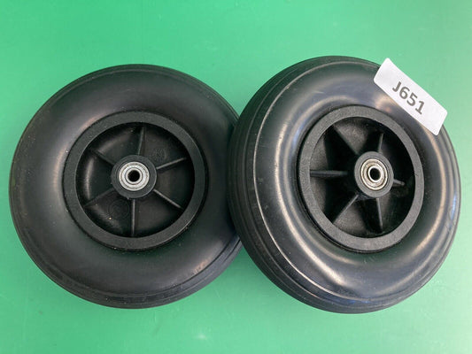 8"x2" 200x50 Set of 2 Rear Caster Wheel for the Jazzy Select HD Powerchair #J651