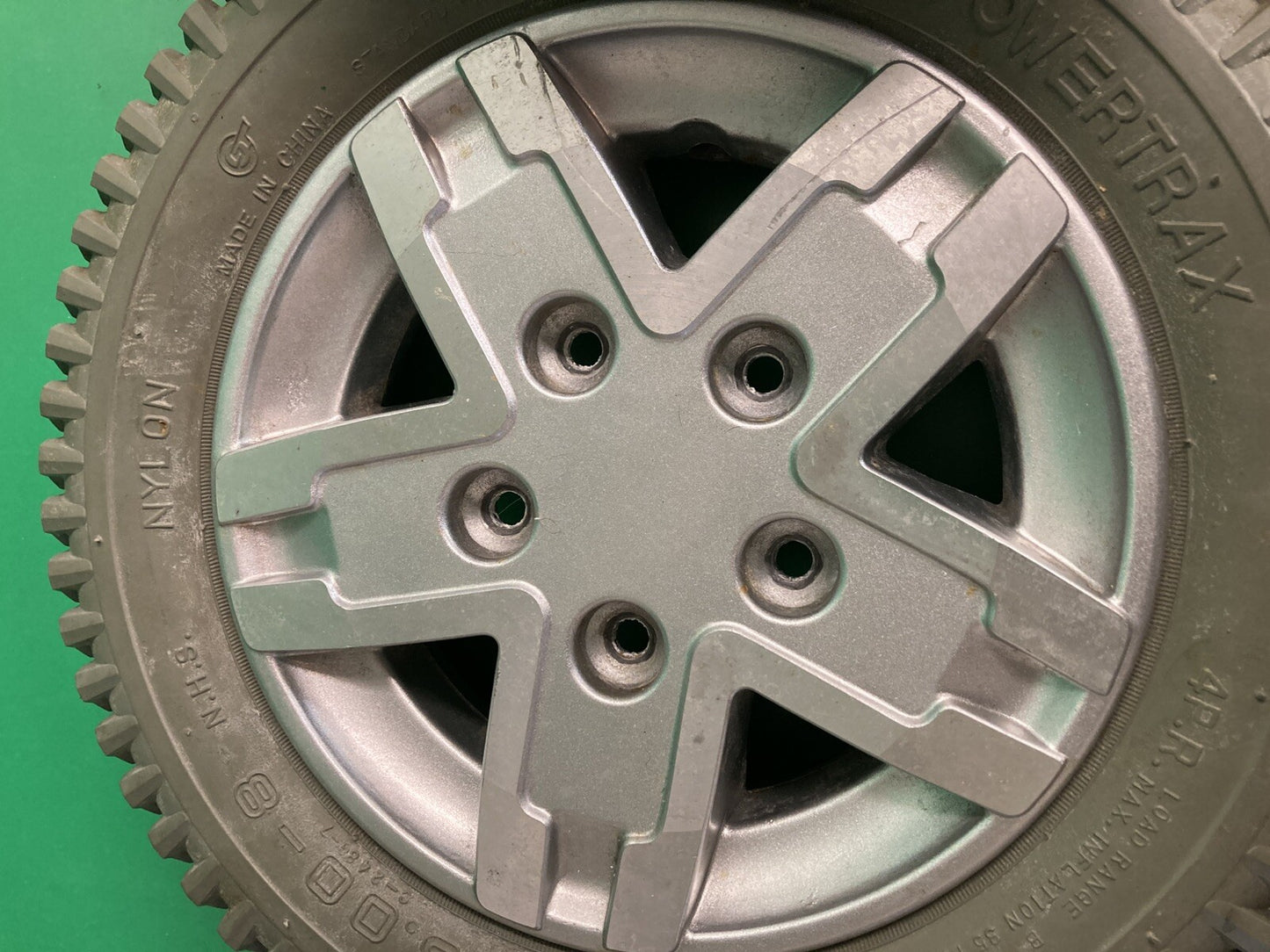 14"x3" Drive Wheels for Quantum Q6 Edge Power Wheelchair WHLASMB2093 #K334