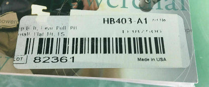 Bodypoint Hip Belt, Rear - Pull, PB (Small) Flat - MT, F8 Wheelchair #B622