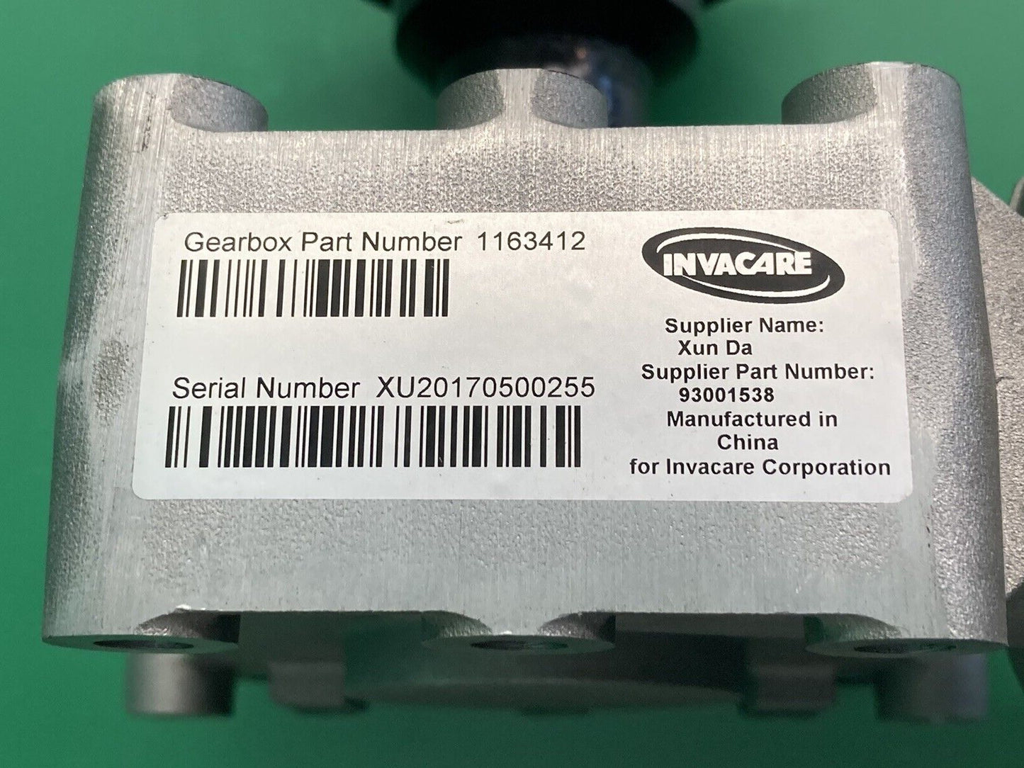 MOTORS FOR INVACARE TDX SP II 1188843 / M9278-02 / 1163412 - 1163413 #J764