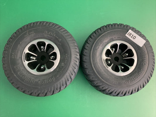 MINT* Gray Drive Wheel Assembly for the Pride J6 Wheelchair -FULL TREAD* #J810