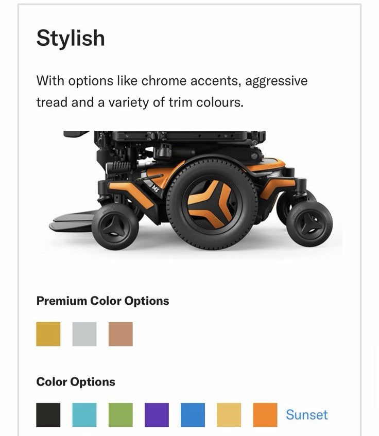 2024 Permobil M VS Corpus Stander Power Wheelchair - 5 Power Functions #LM7619