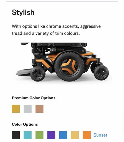 2024 Permobil M VS Corpus Stander Power Wheelchair - 5 Power Functions #LM7619