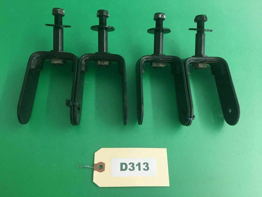 Front & Rear Caster Forks for Quantum Q6 Edge Power Wheelchair #D313