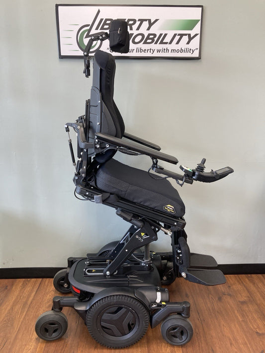 2021 Permobil F3 w/ Elevate, Tilt, Recline, Legs & 20° Anterior Tilt  #7630