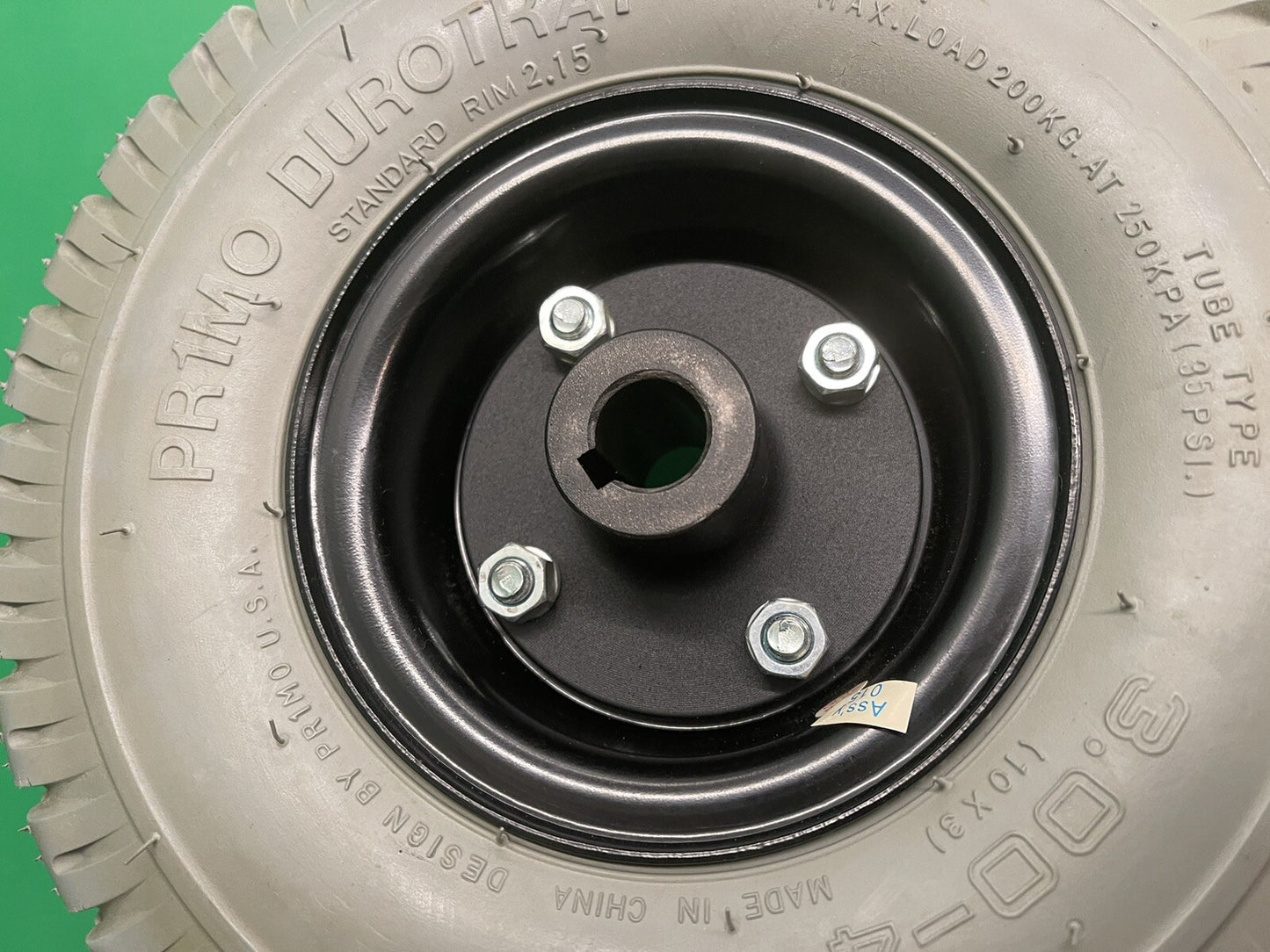 3.00-4 10"x3" Drive Wheel Assembly for Invacare Pronto Power Wheelchairs #i201