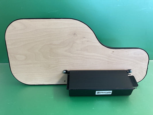 Therafin Padded Flip Up Armrest Half Tray for Wheelchairs 22" L x 10" W #J247