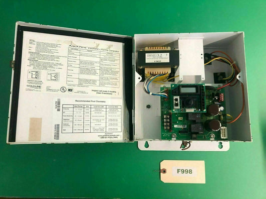 GOLDLINE CONTROLS INC. ELECTRONIC CHLORINE GENERATOR CONTROL UNIT*