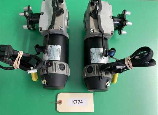 Motors for Pride Jazzy 600es Wheelchair DRVASMB7120036 - DRVASMB7120037 #K774