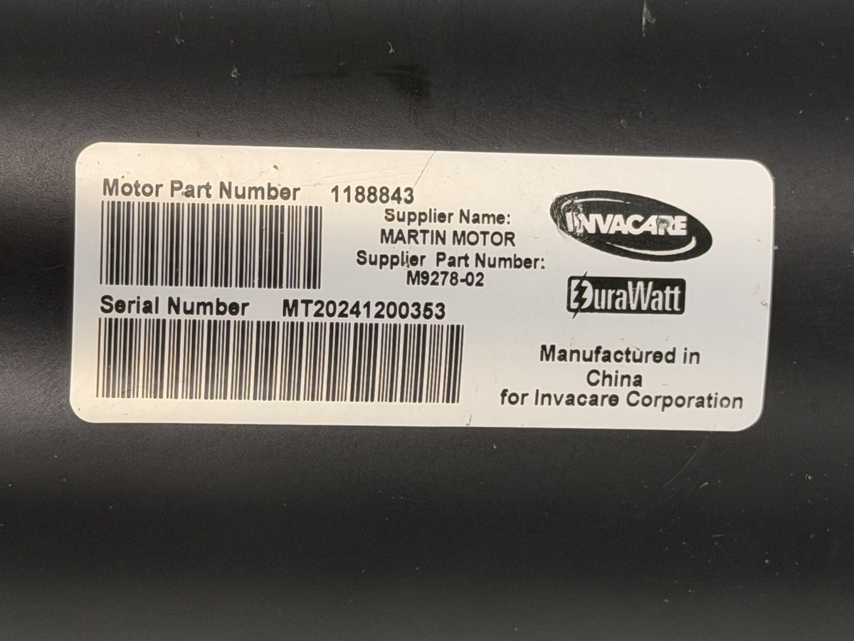 MOTORS FOR INVACARE TDX SP II 1188843 / M9278-02 / 1163412 - 1163413 #L131