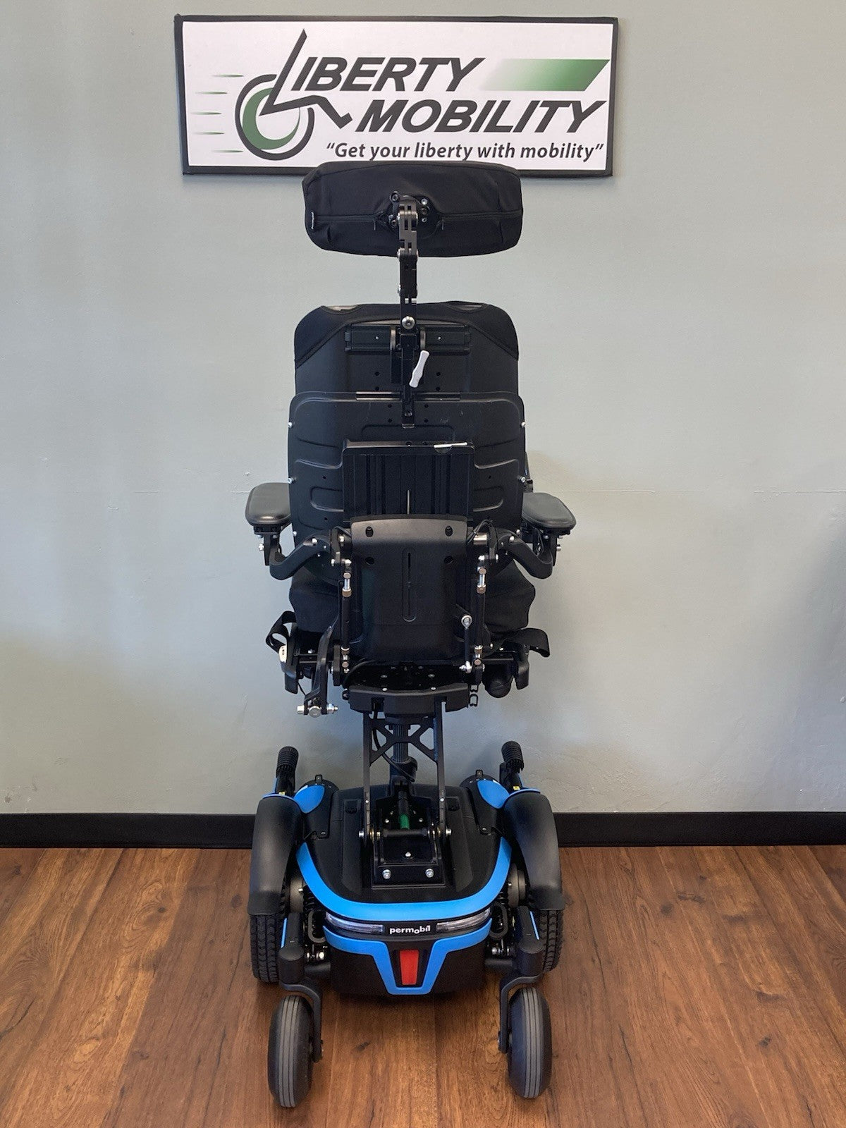 2025 Permobil M3 Wheelchair w/ Power Elevate, Tilt, Recline, Legs & Lights #7629