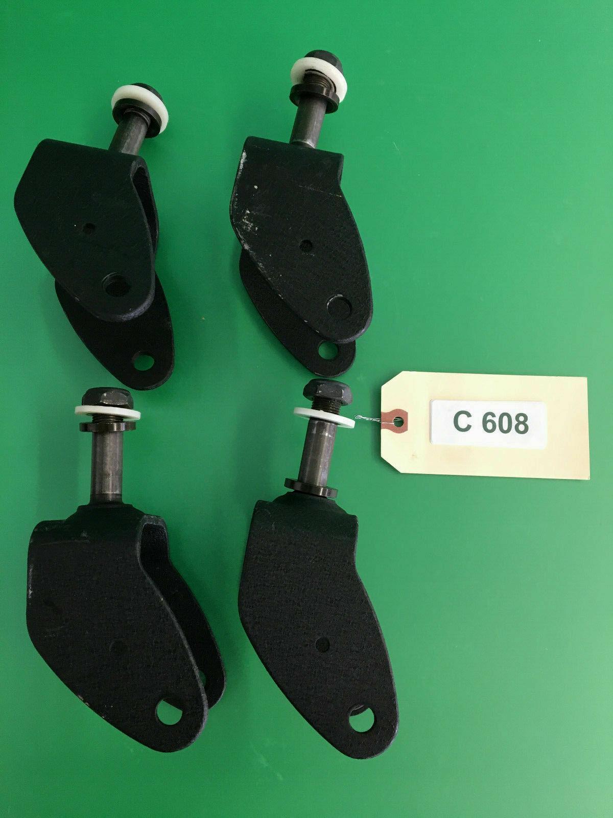 Rear & Front Caster Forks for Invacare TDX Spree Powerchair -set of 4- #C608