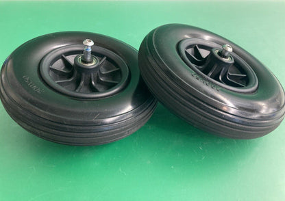 Solid Caster Wheels for the Ephesus X3 Folding Power Wheelchair #K589