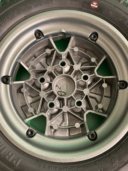 14"x3" Drive Wheels w/ Titanium Rim for Quantum Edge 2.0 Wheelchair #K555