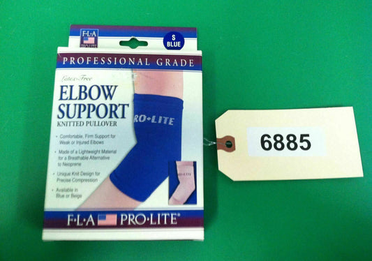 FLA Pro Lite Professional Grade Elbow Support Knitted Pullover Size: SMALL #6885