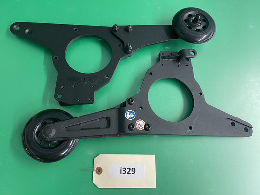 Anti-Tip Wheels Assembly for the Quantum 4Front Power Wheelchair  #i329