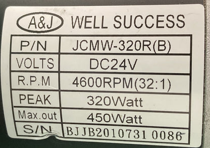 Motors for Drive Medical Cirrus Plus EC Folding Powerchair JCMW-320R /320L #K205