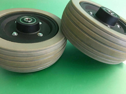 Front & Rear Caster Wheel Assy for Quantum 6000z Power Wheelchair #C989