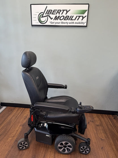 Pride Jazzy Air 2 Power Wheelchair w\ 12" Elevate Height ~300LB Capacity #LM7623