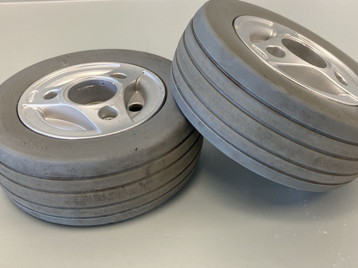 6" Caster Wheels Assembly for the Permobil M300 Power Wheelchair #L198