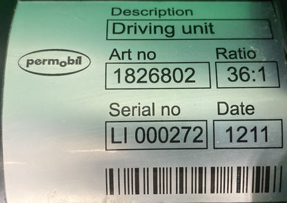 Motors for Permobil M300 HD 1826802 /1826803  316728/316729 -80ZY24-350D-B #L007
