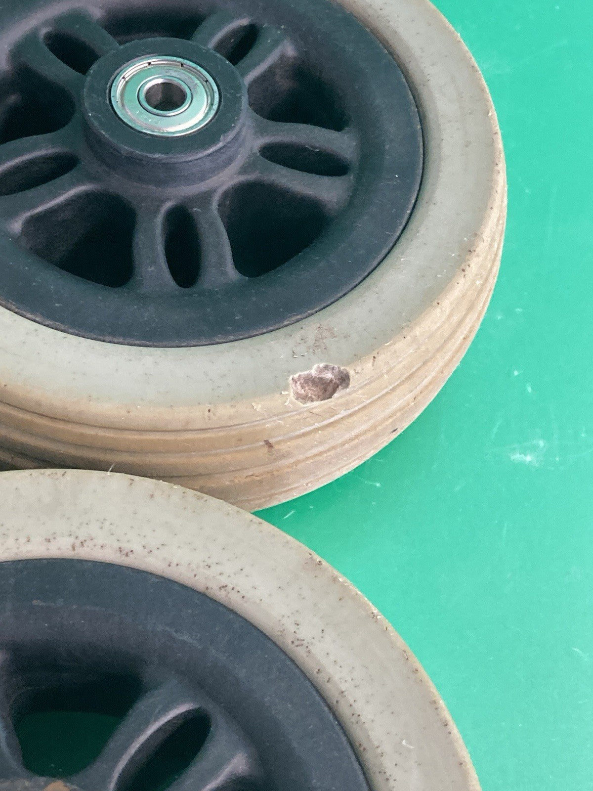 Set of 4 Caster Wheels for Pride Jazzy 614 / 614 HD Power Wheelchair #L058
