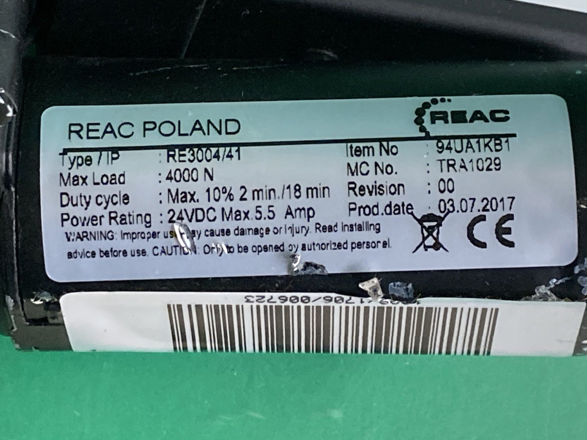 Wheelchair Actuator RE3004/41- 94UA1KB1 - TRA1029  #K975