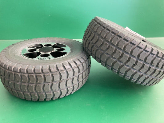 Pneumatic Drive Wheels for Hoveround MPV5 Power Wheelchairs FULL TREAD* #K366