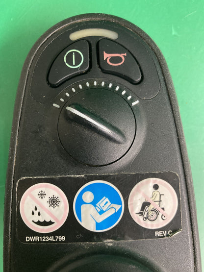 Penny & Giles 2 Key (4 PIN PLUG) Joystick D51157.03 for Power Wheelchair #K959