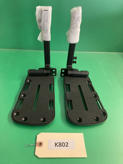 NEW* 8" Left & Right Foot Plates for Quantum Power Wheelchairs #K802