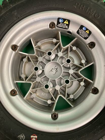 14"x3" Solid Drive Wheels for Jazzy 600 ES Power Wheelchair WHLASMB7120004 #K380