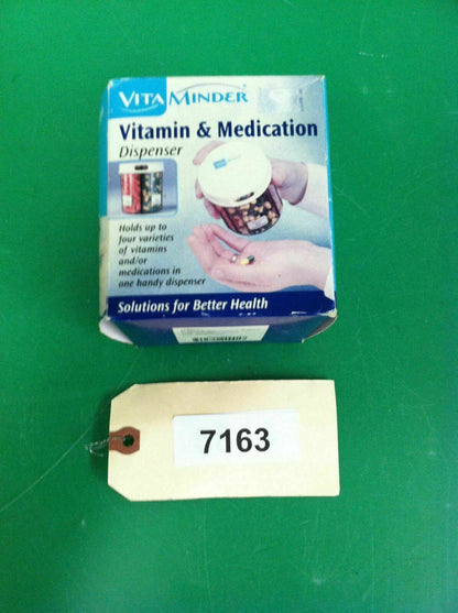 Vita Minder Vitamin & Medication Dispenser