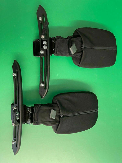 Permobil 3G Swing-A-Way Thoracic Lateral Supports w/ Mount Brackets #F669