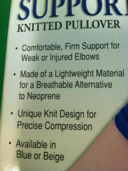 FLA Pro Lite Professional Grade Elbow Support Knitted Pullover Size: SMALL #6885