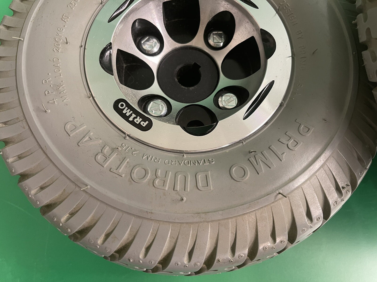 3.00-4 10"x3" Drive Wheel Assembly for Invacare Pronto Power Wheelchairs #i201