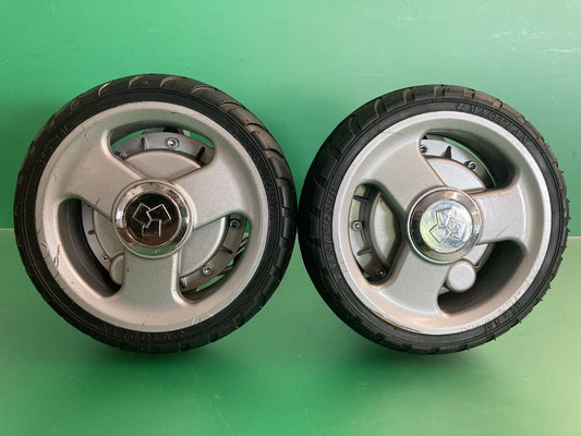 Motors w/Wheels for Karman Tranzit PW-F500-SI Foldable Lightweight Chair #i838