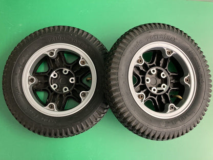 14"x3" 3.00-8 Pneumatic Drive Wheels for the Invacare TDX SP II Powerchair #J321