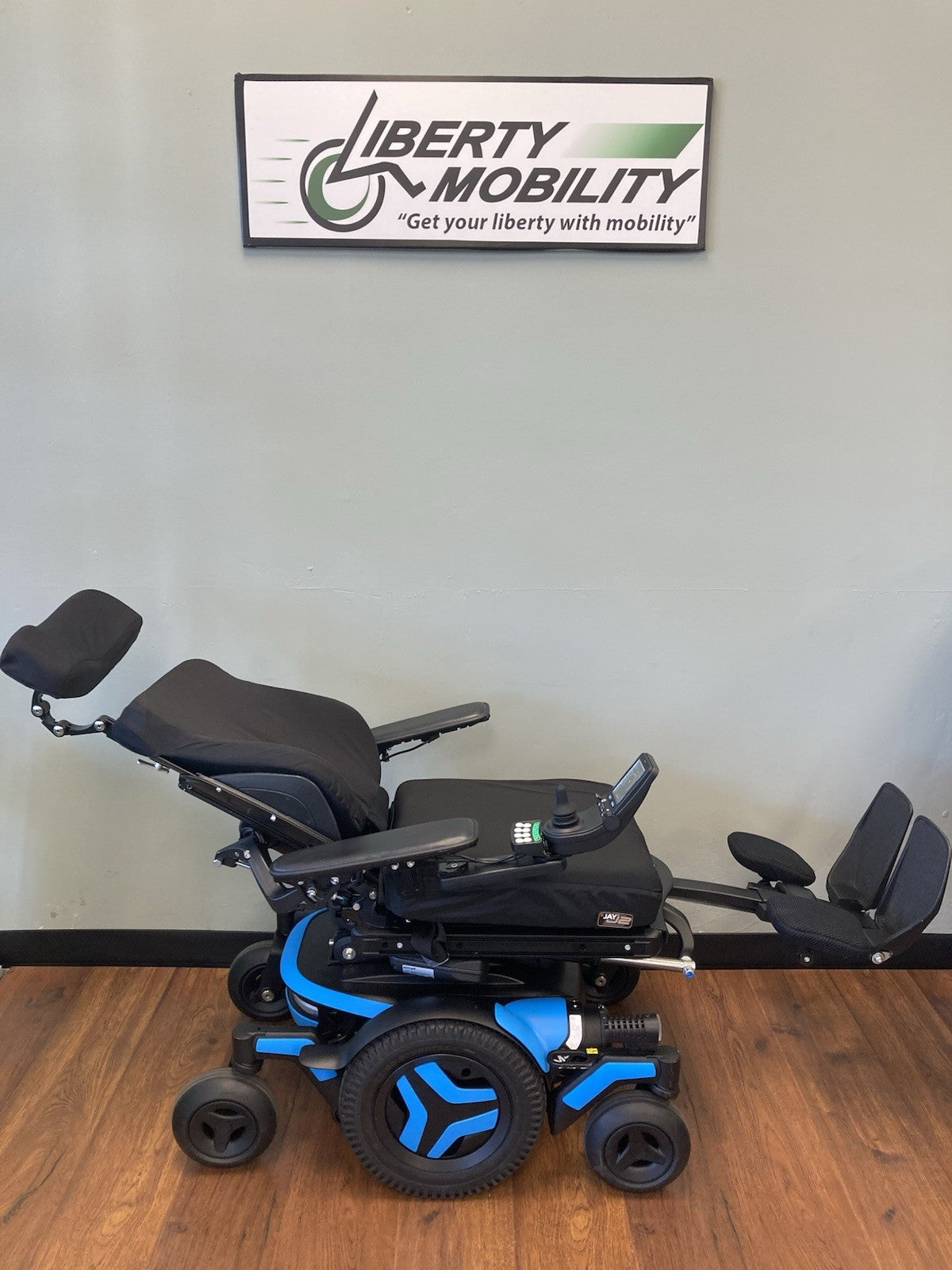 2025 Permobil M3 Wheelchair w/ Power Elevate, Tilt, Recline, Legs & Lights #7629