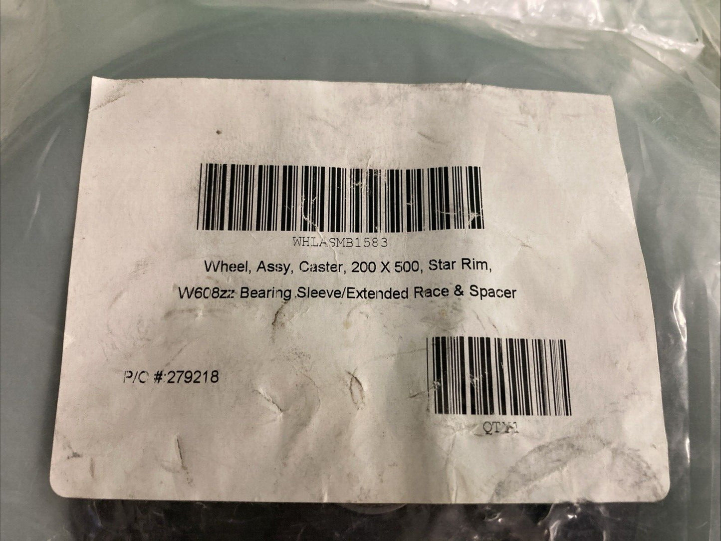 NEW* 8"x2" (200x50) Caster Wheel Assembly for Pride Jet Power Wheelchairs #K476