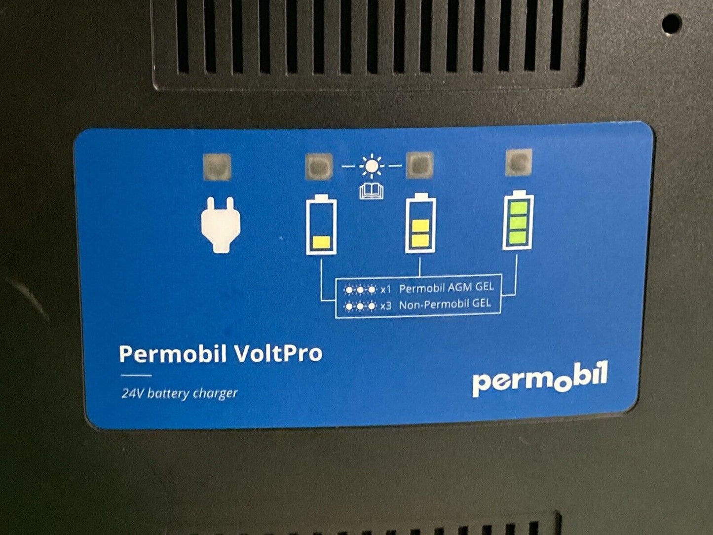 Permobil 10amp VoltPro Power Wheelchair Battery Charger 24V 10A ITEM616270 #J127